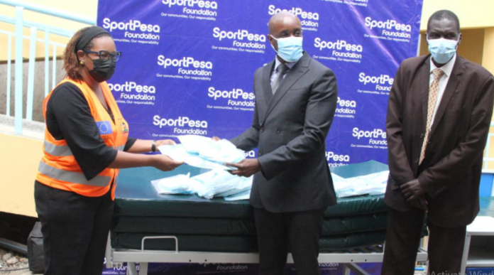 SportPesa Foundation gives Riruta Health Center a Ksh1.2 million equipment boost