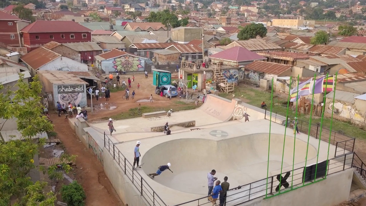 CNN’s African Voices Changemakers visits the Kitintale Skatepark