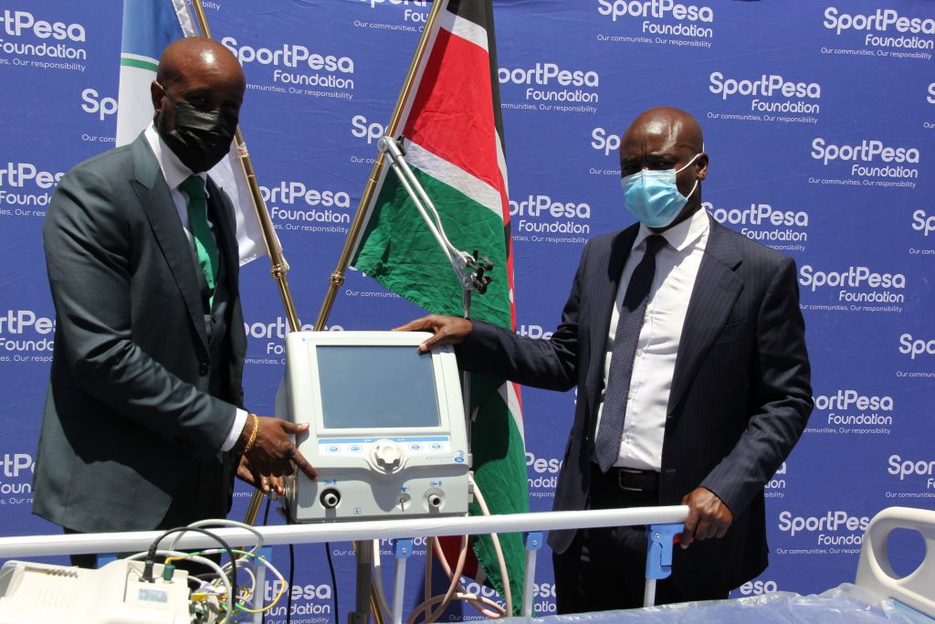 SportPesa Foundation boosts health support to Bomet County with donation of ICU beds