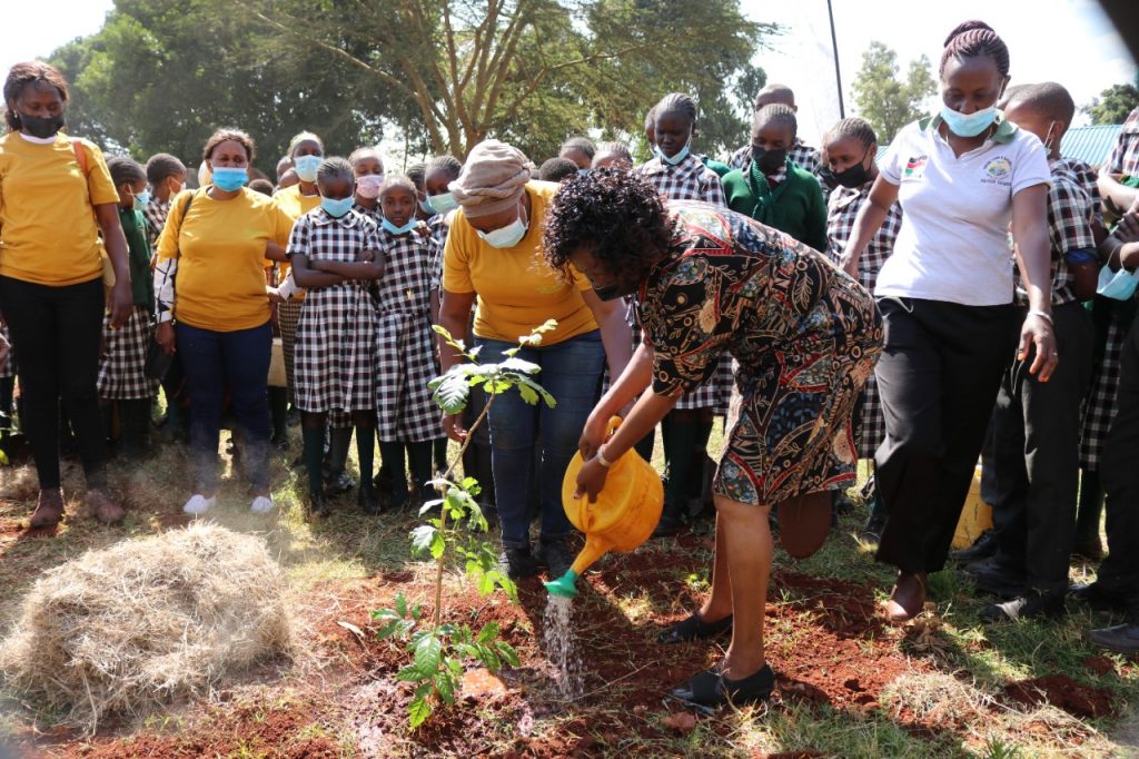 Artisans lead Kenyans in planting trees to mitigate changing climate