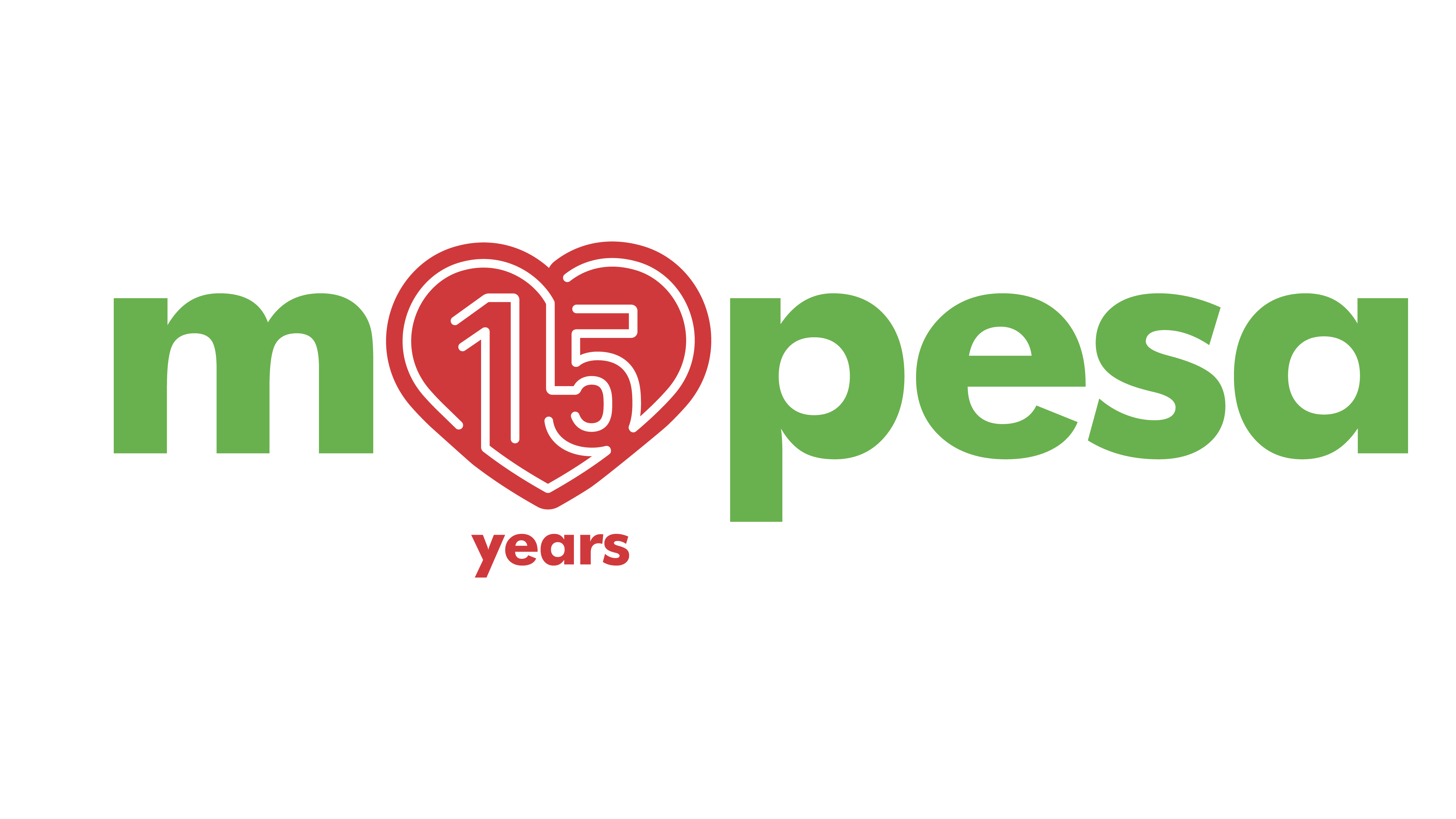 M-PESA 15 logo