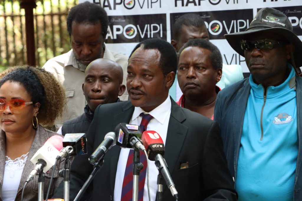 Statement: Hapo Vipi Movement Partnership With 30 Political Parties