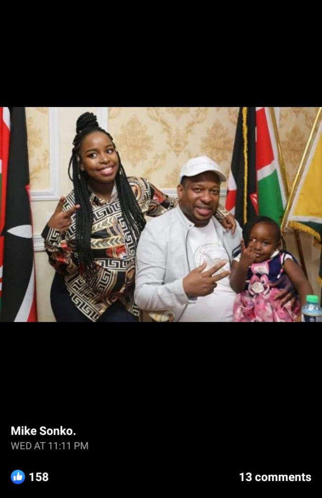 Sonko Showers daughter with Love on her Birthday