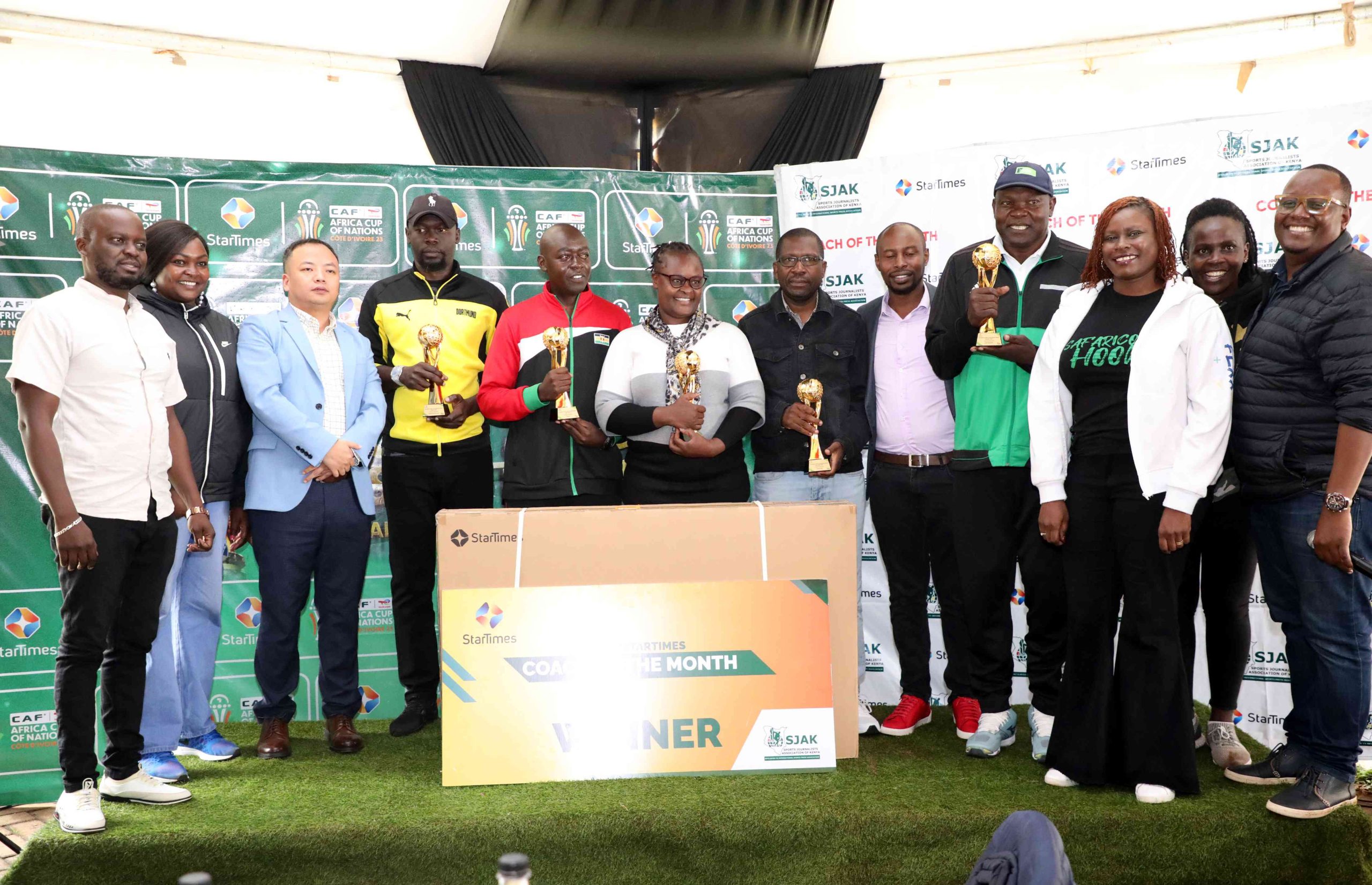 StarTimes and SJAK Award Nine Coaches for Exemplary Performance