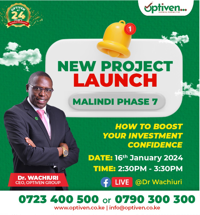 Optiven's Malindi Phase 7: Your Key to Affordable Homes and Houses in Kenya in 2024