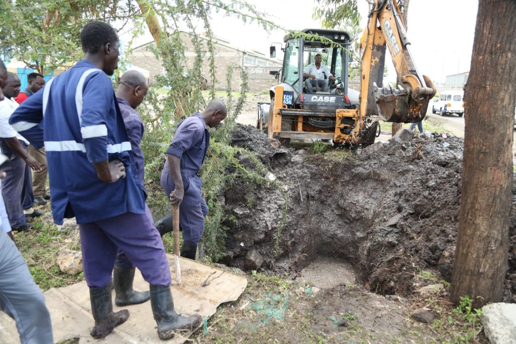 Nairobi Water Company Warns Against Illegal Connections