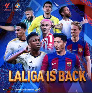 StarTimes Secures Multi-Season LaLiga Broadcasting Rights