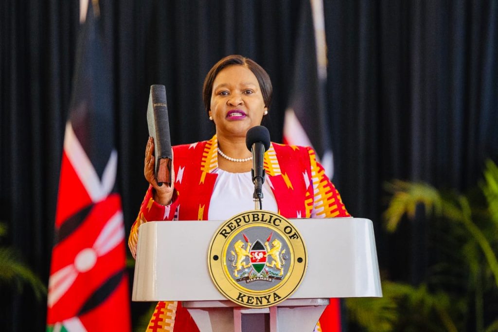 Tourism and Wildlife CS Rebecca Miano Ready to Serve Another Term