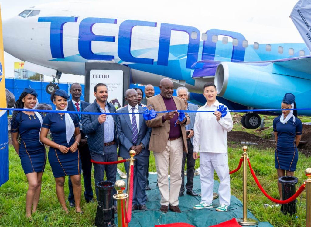 TECNO Unveils Iconic Branding at JKIA Airport Roundabout