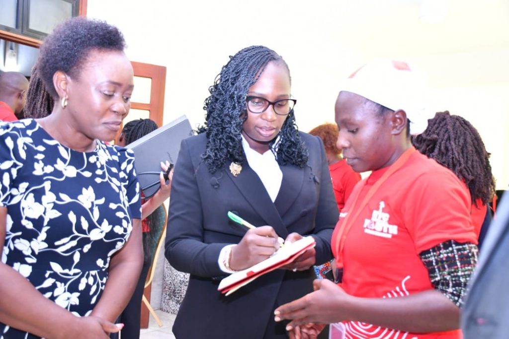 Faith Odhiambo Champions Youth Empowerment at National Youth Convention