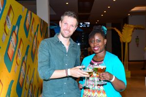 Image 1 - (L-R), Jonas Geeraerts, Commercial Director KWAL and Mukami Miriti, Brand Manager Savanna-min