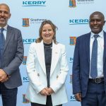 From left, Kerry Group, Africa GM Jad Neaime, Deputy Head of Mission of Ireland to Kenya, H.E Maris Eve (1)