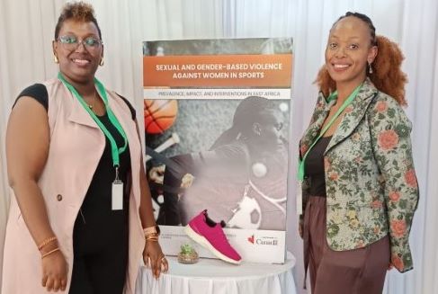 Rise Her Game at the Launch of the Sexual and Gender Based Violence Aganist Women in Sports. Launched by Aga Khan University’s Graduate School of Media and Communications (GSMC) on the 18th of July