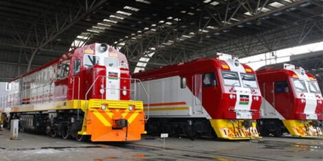 trains_at_the_kenya_railways_station