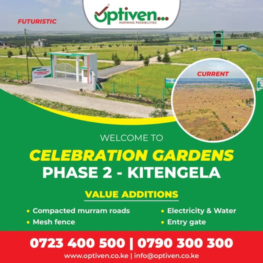 Optiven Targets Homeowners and Investors with Affordable Kitengela Plots