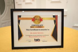 Optiven’s George Wachiuri Named Philanthropist of the Year 2025
